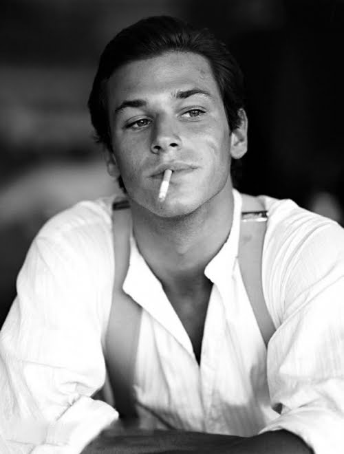Gaspard Ulliel Posted by I like men in suits smoking cigarettes at 1018 
