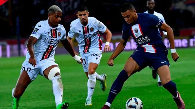 ملخص اهداف مباراة باريس سان جيرمان ونيس (2-1) الدوري الفرنسي
