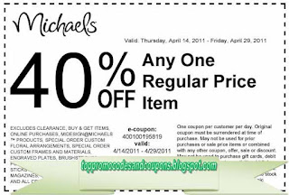 Free Printable Michaels Coupons