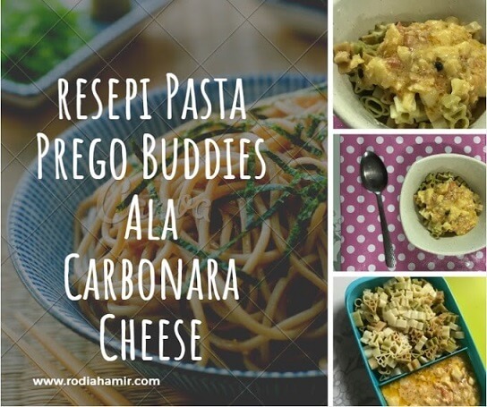 Resepi Pasta Prego Buddies Ala Carbonara Cheese