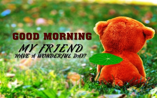 Best Wishes for Good Morning Friend with beautiful  