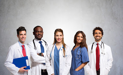 group of doctors for medical practice consulting