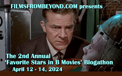 Banner - Films From Beyond's 2nd Annual "Favorite Stars in B Movies" Blogathon co-starring Dana Andrews in The Frozen Dead (1966)