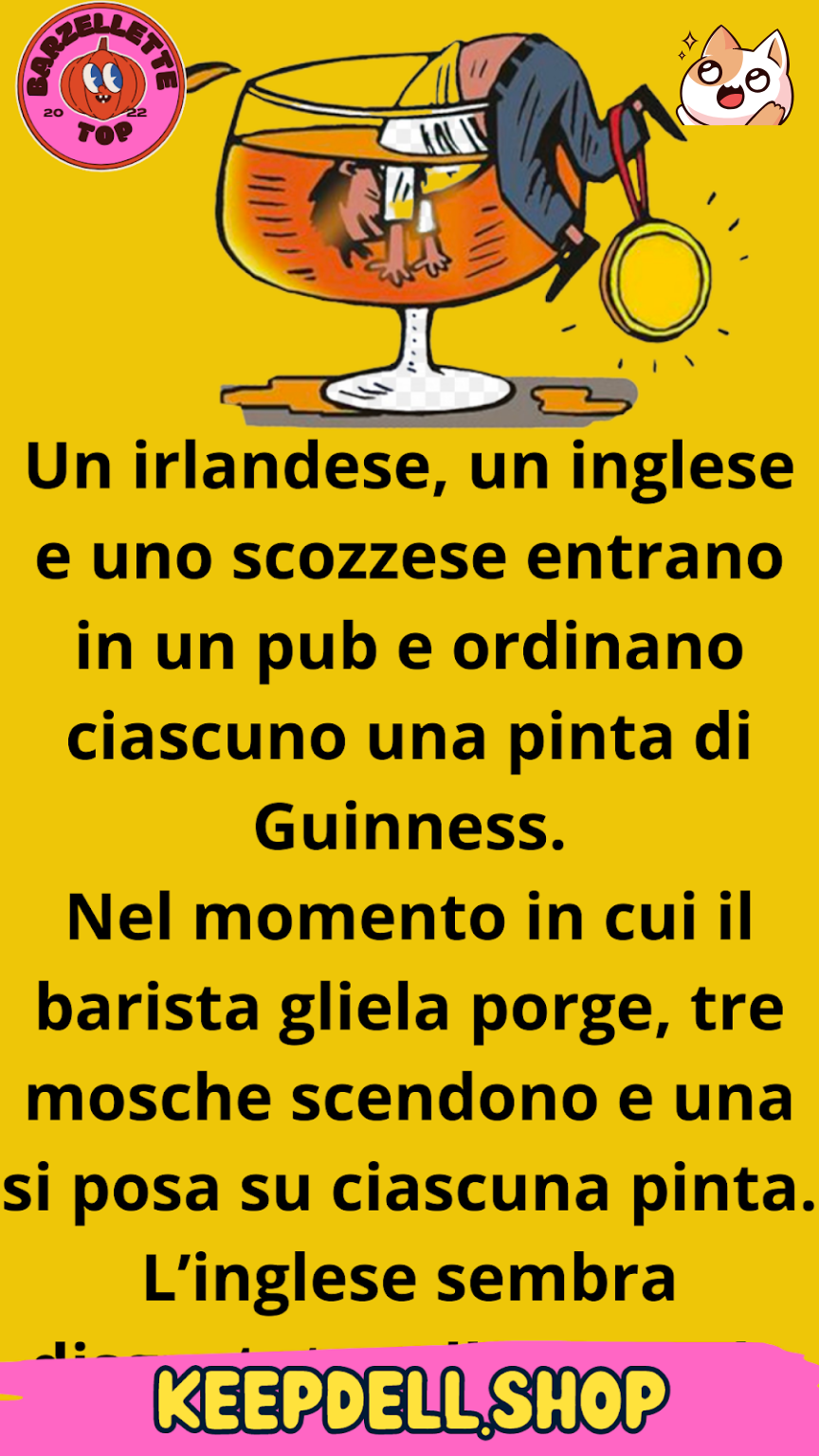 Ordinare una pinta di Guinness