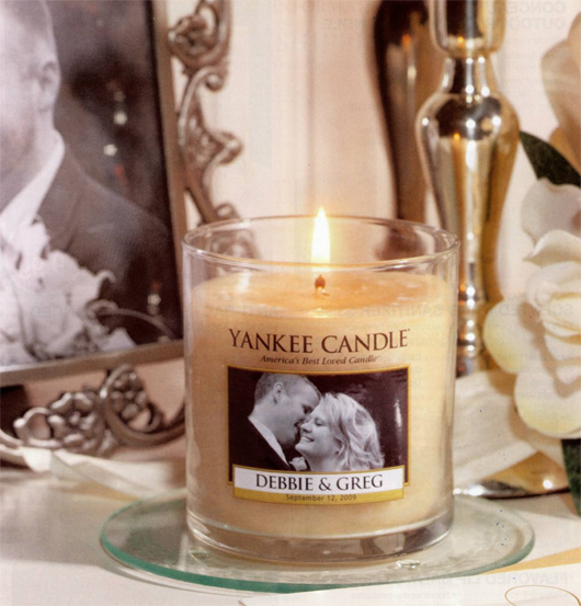 The Awesometastic Bridal Blog Personalized Yankee Candle Favors