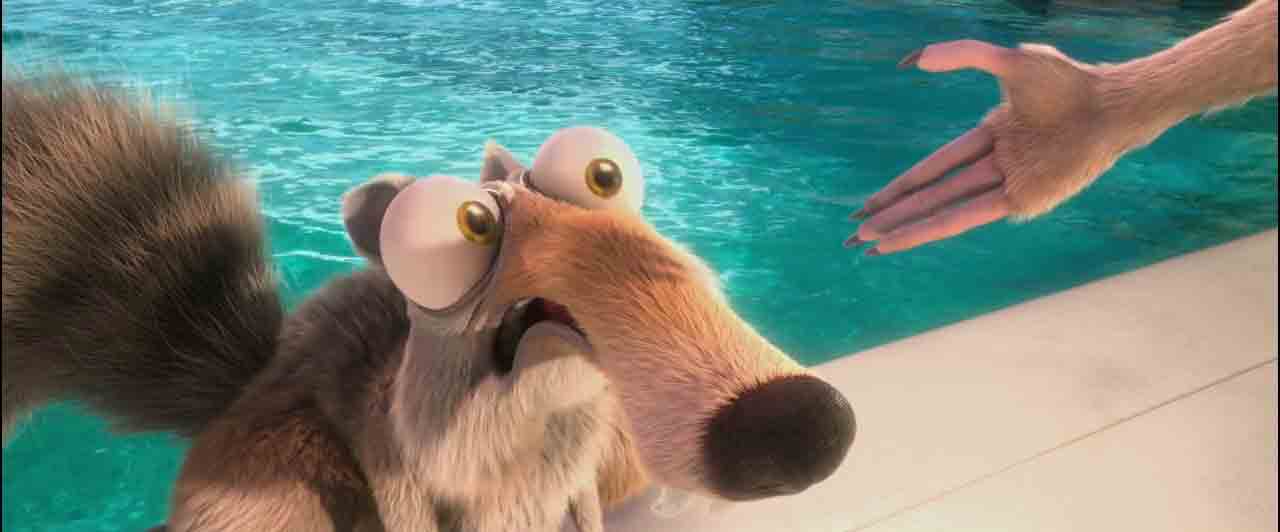 Screen Shot Of Hollywood Movie Ice Age: Continental Drift (2012) In English Full Movie Free Download And Watch Online at worldfree4u.com