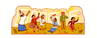 Toriqoel Blog: Tampilan Google Doodle Hari Ini 