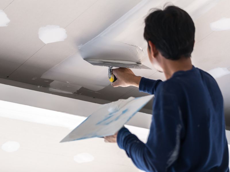 Đơn giá sơn bả hoàn thiện thi công trần thạch cao tại S-housing