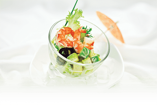 Salad trái bơ