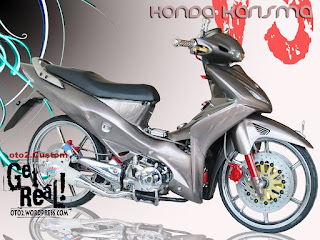 Modifikasi Honda Kharisma Monoshock Terbaru