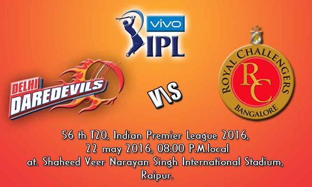 Delhi Daredevils vs Royal Challengers Bangalore