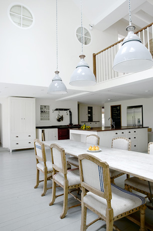 Farrow and Ball Hardwick White floor paint