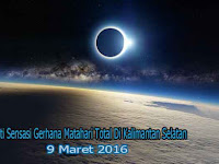 Menikmati Sensasi Gerhana Matahari Total Di Kalimantan Selatan