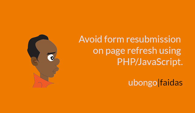 Avoid form resubmission on page refresh using PHP or JavaScript.