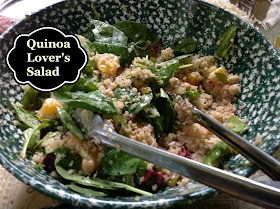 Quinoa in a bowl with vegetables