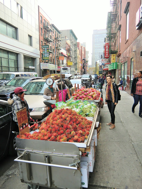 street of Chinatown manhattan new-york