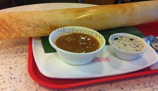 Masala dosa South Indian Cuisine food at Kolkata haldiram's chowringhee