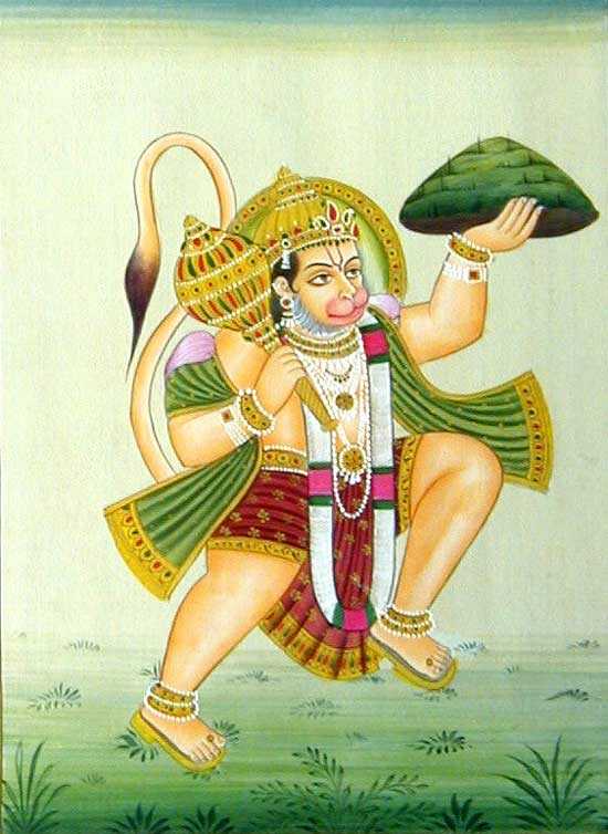 Lord Hanuman Paintings and