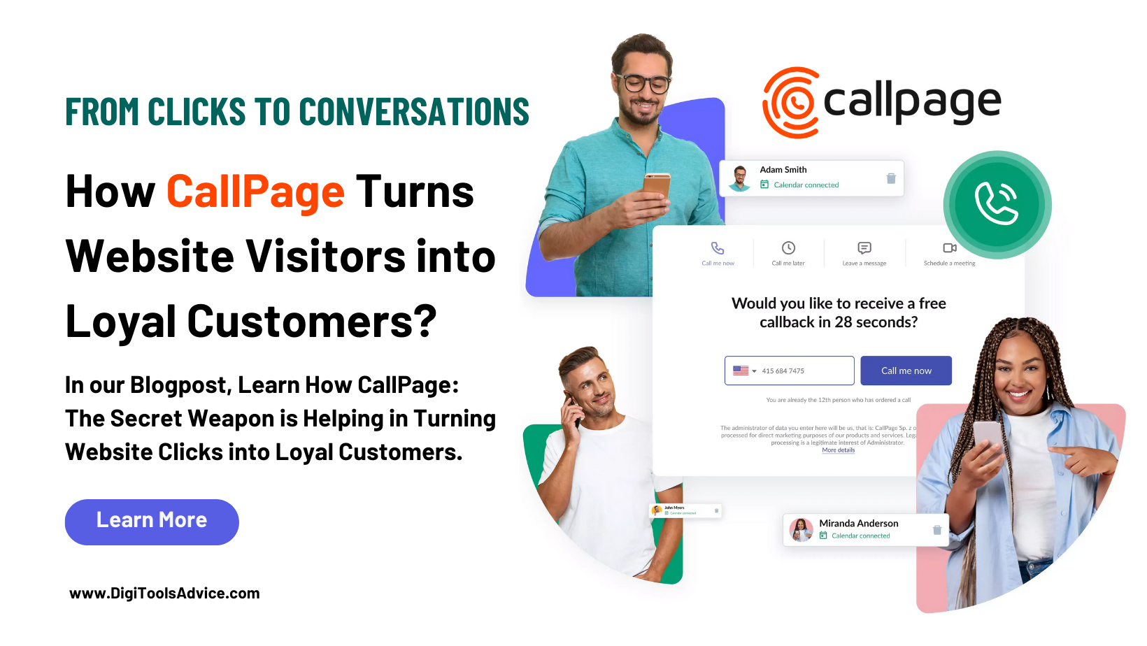 From Clicks to Conversations: How CallPage Turns Website Visitors into Loyal Customers?