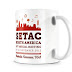 Customized Ceramic Coffee Mugs With Logo As Promotional Gifts For Employees And Clients.