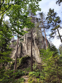 Skalne Miasto Adrspach w Czechach