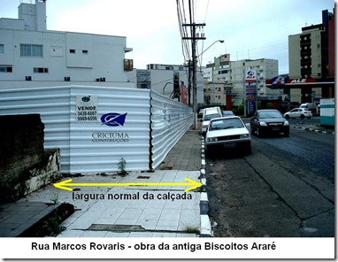 Invasão de calçadas 09