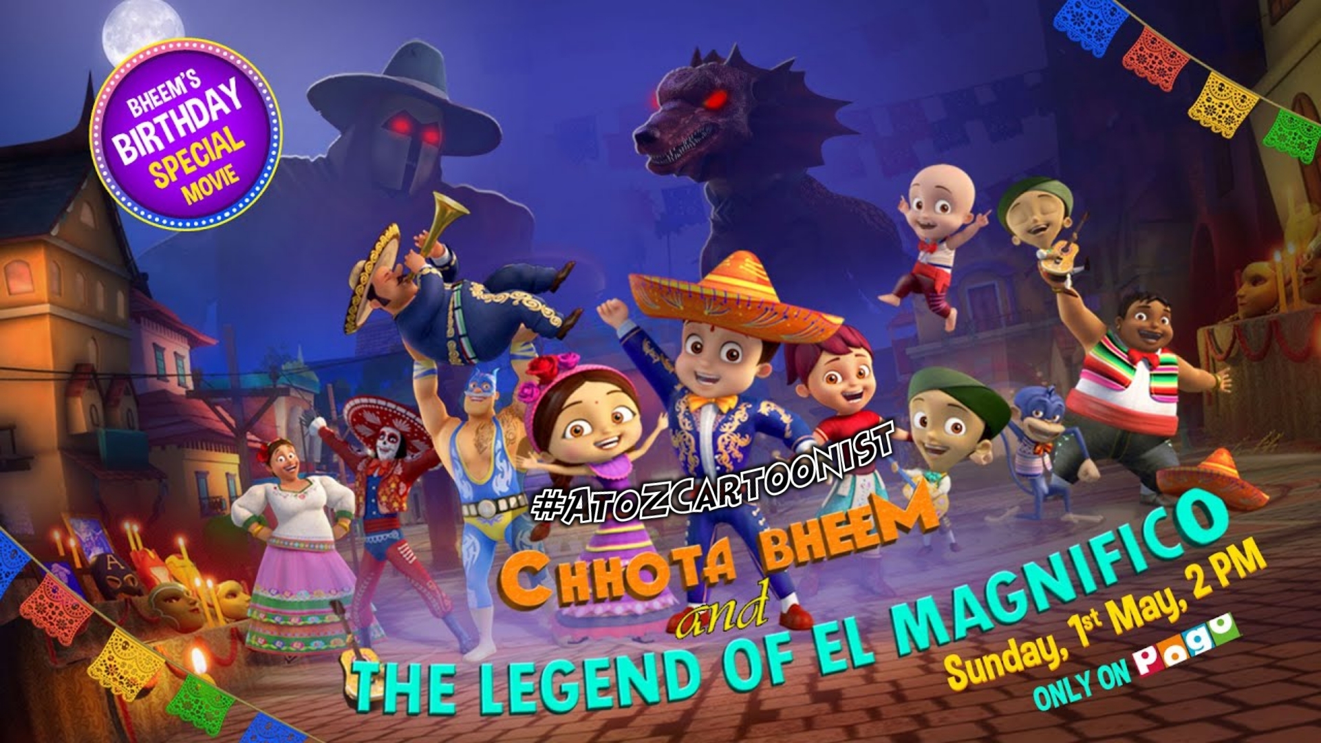 Chhota Bheem And The Legend of El Magnifico [Hindi-Tamil-Telugu] Download (720pHD)