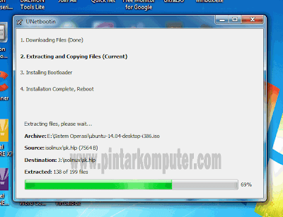 Membuat Bootable Linux Di Flahsdisk Menggunakan Software UNetBootin