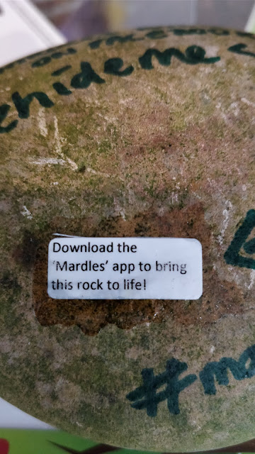 mardles rock stickers and app