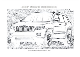 coloring pages,car coloring jeep grand cherokee