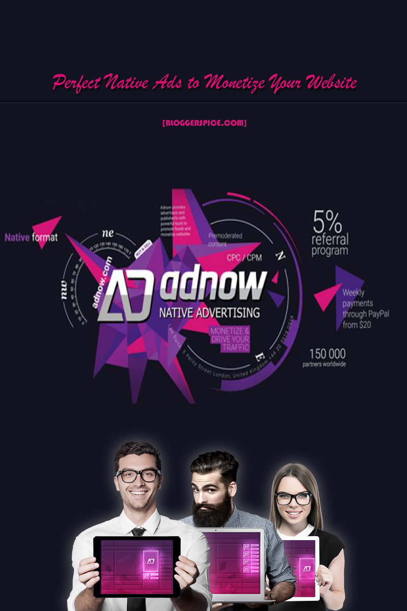 AdNow Review: Perfect Native Ads to Monetize Your Website