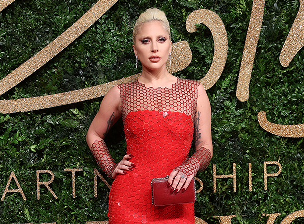 Lady Gaga Arrives at The British Fashion Awards 2015