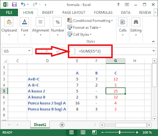 buat formula, belajar excel, formula excel