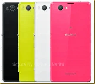 sony xperia z1 - vista trasera