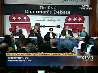 Republican National Committee RNC Debate Michael Steele, Reince Priebus, Saul Anuzis, Maria Cino, Ann Wagner FULL VIDEO