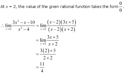 Solutions Class 11 Maths Chapter-13 (Limits and Derivatives)