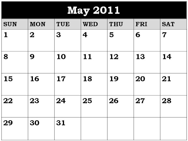 may 2011 calendar pdf. may 2011 calendar with