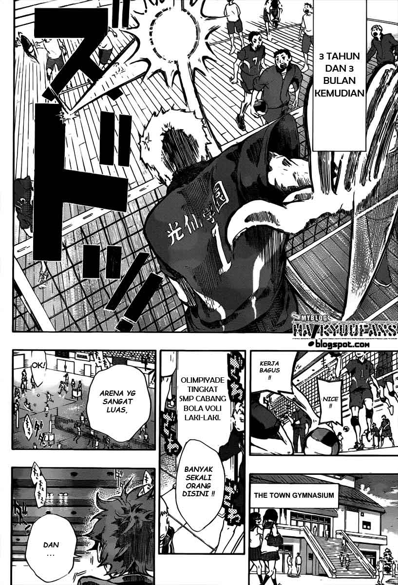 Haikyuu Chapter 1 Bahasa Indonesia Haikyuu Fans Haikyuu Chapter 1