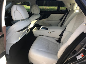 Rear seats in 2020 Lexus LS 500
