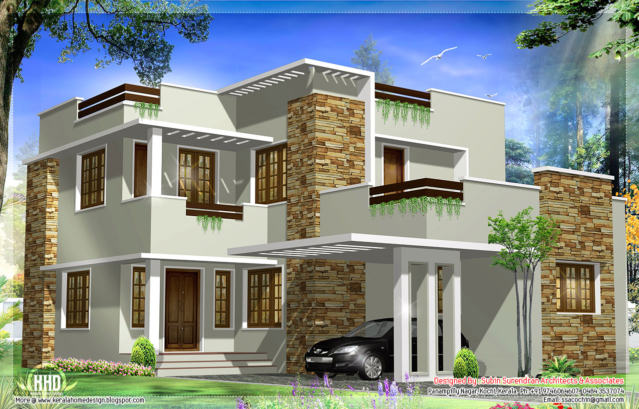 1793 square feet modern  house  elevation  House  Design  Plans 