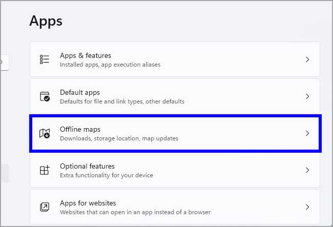 6-open-offline-maps-settings-windows11