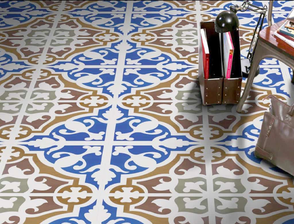 Floor tiles for the living room