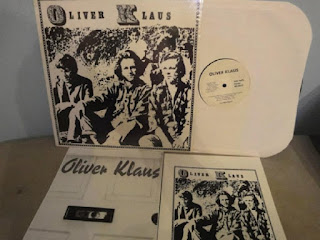 Oliver Klaus “Oliver Klaus” 1970  Canada Private   Psych Rock first reissue 1995 by Capt.Moze Records