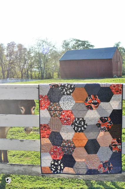 Large Hexagon Quilt Pattern