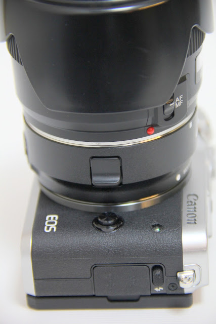 Canon EF-EOS M轉接環開箱測試