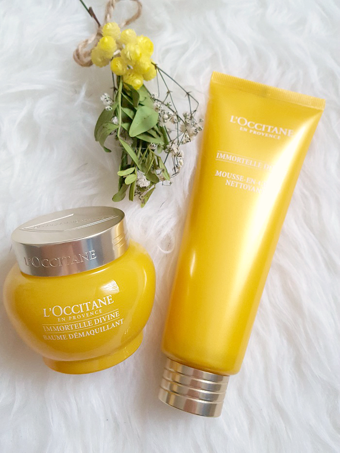 Review: L´OCCITANE - Immortelle Divine Reinigungsbalsam & Reinigungsschaum