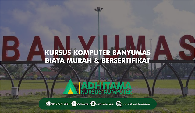 Tempat Kursus Komputer Terbaik di Banyumas, Biaya Murah & Bersertifikat