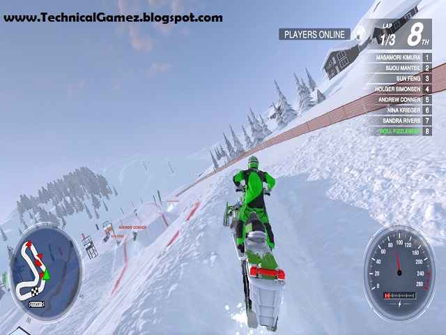 Snow Moto Racing Freedom With Crack Download Free Game