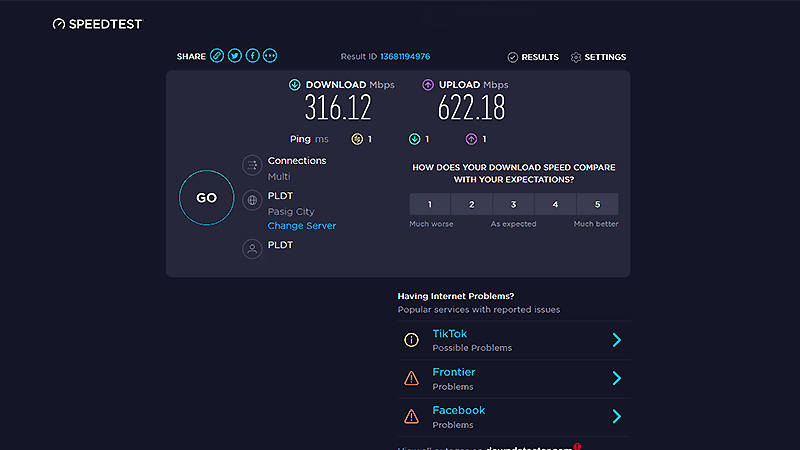 It's even faster and more stable on a wired connection!