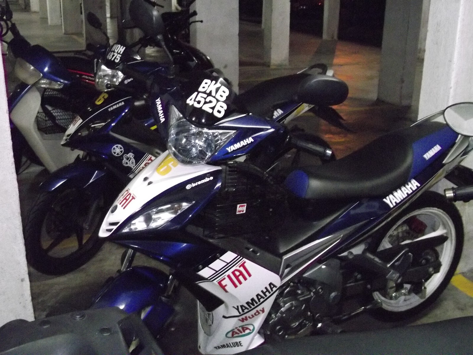 APIEY Baik Buruk Motosikal Yamaha 135 LC